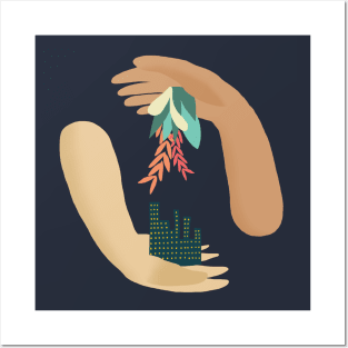 Hands of Nature Posters and Art